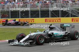 Nico Rosberg (GER), Mercedes AMG F1 Team  07.06.2015. Formula 1 World Championship, Rd 7, Canadian Grand Prix, Montreal, Canada, Race Day.
