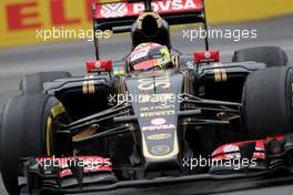 Pastor Maldonado (VEN), Lotus F1 Team  07.06.2015. Formula 1 World Championship, Rd 7, Canadian Grand Prix, Montreal, Canada, Race Day.