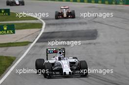 Valtteri Bottas (FIN) Williams FW37. 07.06.2015. Formula 1 World Championship, Rd 7, Canadian Grand Prix, Montreal, Canada, Race Day.