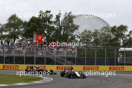 Nico Hulkenberg (GER), Sahara Force India  07.06.2015. Formula 1 World Championship, Rd 7, Canadian Grand Prix, Montreal, Canada, Race Day.