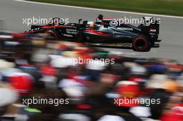Fernando Alonso (ESP) McLaren MP4-30. 06.06.2015. Formula 1 World Championship, Rd 7, Canadian Grand Prix, Montreal, Canada, Qualifying Day.