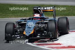 Nico Hulkenberg (GER) Sahara Force India F1 VJM08. 06.06.2015. Formula 1 World Championship, Rd 7, Canadian Grand Prix, Montreal, Canada, Qualifying Day.