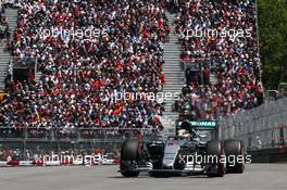 Lewis Hamilton (GBR) Mercedes AMG F1 W06. 06.06.2015. Formula 1 World Championship, Rd 7, Canadian Grand Prix, Montreal, Canada, Qualifying Day.