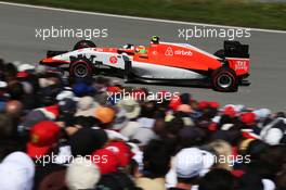 Roberto Merhi (ESP) Manor Marussia F1 Team. 06.06.2015. Formula 1 World Championship, Rd 7, Canadian Grand Prix, Montreal, Canada, Qualifying Day.