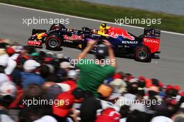 Daniil Kvyat (RUS) Red Bull Racing RB11. 06.06.2015. Formula 1 World Championship, Rd 7, Canadian Grand Prix, Montreal, Canada, Qualifying Day.