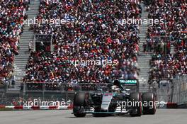 Lewis Hamilton (GBR) Mercedes AMG F1 W06. 06.06.2015. Formula 1 World Championship, Rd 7, Canadian Grand Prix, Montreal, Canada, Qualifying Day.