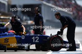 Felipe Nasr (BRA), Sauber F1 Team  06.06.2015. Formula 1 World Championship, Rd 7, Canadian Grand Prix, Montreal, Canada, Qualifying Day.