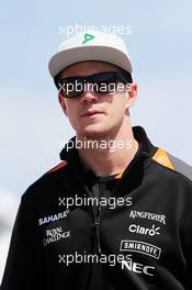 Nico Hulkenberg (GER) Sahara Force India F1. 04.06.2015. Formula 1 World Championship, Rd 7, Canadian Grand Prix, Montreal, Canada, Preparation Day.
