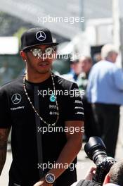 Lewis Hamilton (GBR) Mercedes AMG F1. 04.06.2015. Formula 1 World Championship, Rd 7, Canadian Grand Prix, Montreal, Canada, Preparation Day.