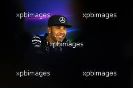 Lewis Hamilton (GBR) Mercedes AMG F1 in the FIA Press Conference. 04.06.2015. Formula 1 World Championship, Rd 7, Canadian Grand Prix, Montreal, Canada, Preparation Day.