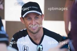 Jenson Button (GBR) McLaren. 04.06.2015. Formula 1 World Championship, Rd 7, Canadian Grand Prix, Montreal, Canada, Preparation Day.