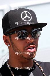 Lewis Hamilton (GBR) Mercedes AMG F1. 04.06.2015. Formula 1 World Championship, Rd 7, Canadian Grand Prix, Montreal, Canada, Preparation Day.