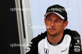 Jenson Button (GBR) McLaren. 04.06.2015. Formula 1 World Championship, Rd 7, Canadian Grand Prix, Montreal, Canada, Preparation Day.