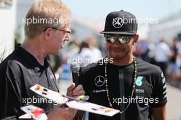 Lewis Hamilton (GBR) Mercedes AMG F1. 04.06.2015. Formula 1 World Championship, Rd 7, Canadian Grand Prix, Montreal, Canada, Preparation Day.