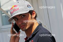 Carlos Sainz Jr (ESP) Scuderia Toro Rosso. 04.06.2015. Formula 1 World Championship, Rd 7, Canadian Grand Prix, Montreal, Canada, Preparation Day.