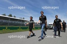 Jolyon Palmer (GBR), Lotus F1 Team  04.06.2015. Formula 1 World Championship, Rd 7, Canadian Grand Prix, Montreal, Canada, Preparation Day.