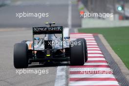Sergio Perez (MEX), Sahara Force India  10.04.2015. Formula 1 World Championship, Rd 3, Chinese Grand Prix, Shanghai, China, Practice Day.