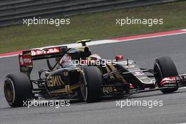 Pastor Maldonado (VEN) Lotus F1 E23. 10.04.2015. Formula 1 World Championship, Rd 3, Chinese Grand Prix, Shanghai, China, Practice Day.