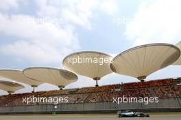 Lewis Hamilton (GBR), Mercedes AMG F1 Team  10.04.2015. Formula 1 World Championship, Rd 3, Chinese Grand Prix, Shanghai, China, Practice Day.