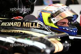 Pastor Maldonado (VEN), Lotus F1 Team  10.04.2015. Formula 1 World Championship, Rd 3, Chinese Grand Prix, Shanghai, China, Practice Day.