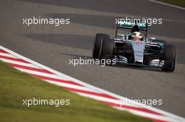 Lewis Hamilton (GBR) Mercedes AMG F1 W06. 10.04.2015. Formula 1 World Championship, Rd 3, Chinese Grand Prix, Shanghai, China, Practice Day.