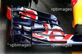 Red Bull Racing RB11 front wing. 10.04.2015. Formula 1 World Championship, Rd 3, Chinese Grand Prix, Shanghai, China, Practice Day.