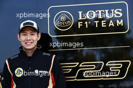Adderly Fong (HKG) Lotus F1 Team Development Driver. 10.04.2015. Formula 1 World Championship, Rd 3, Chinese Grand Prix, Shanghai, China, Practice Day.