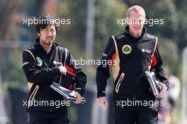 Ayao Komatsu (JPN), Lotus F1 Team   10.04.2015. Formula 1 World Championship, Rd 3, Chinese Grand Prix, Shanghai, China, Practice Day.