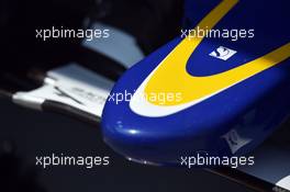 Sauber C34 nosecone. 10.04.2015. Formula 1 World Championship, Rd 3, Chinese Grand Prix, Shanghai, China, Practice Day.