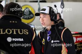Adderly Fong (CHN), Lotus F1 Team  10.04.2015. Formula 1 World Championship, Rd 3, Chinese Grand Prix, Shanghai, China, Practice Day.