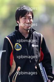 Ayao Komatsu (JPN), Lotus F1 Team   10.04.2015. Formula 1 World Championship, Rd 3, Chinese Grand Prix, Shanghai, China, Practice Day.