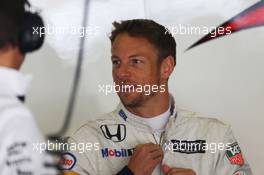 Jenson Button (GBR) McLaren. 10.04.2015. Formula 1 World Championship, Rd 3, Chinese Grand Prix, Shanghai, China, Practice Day.