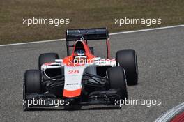 Will Stevens (GBR) Manor Marussia F1 Team. 10.04.2015. Formula 1 World Championship, Rd 3, Chinese Grand Prix, Shanghai, China, Practice Day.