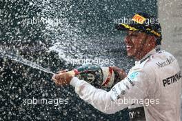 1st place Lewis Hamilton (GBR) Mercedes AMG F1. 12.04.2015. Formula 1 World Championship, Rd 3, Chinese Grand Prix, Shanghai, China, Race Day.