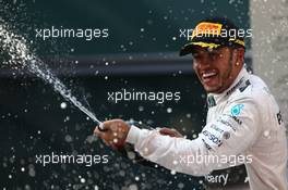 1st place Lewis Hamilton (GBR) Mercedes AMG F1. 12.04.2015. Formula 1 World Championship, Rd 3, Chinese Grand Prix, Shanghai, China, Race Day.