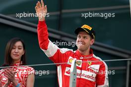 Sebastian Vettel (GER), Scuderia Ferrari  12.04.2015. Formula 1 World Championship, Rd 3, Chinese Grand Prix, Shanghai, China, Race Day.