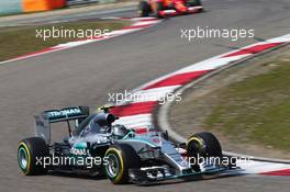 Nico Rosberg (GER) Mercedes AMG F1 W06. 12.04.2015. Formula 1 World Championship, Rd 3, Chinese Grand Prix, Shanghai, China, Race Day.