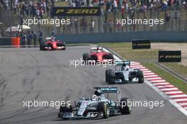 Lewis Hamilton (GBR) Mercedes AMG F1 W06. 12.04.2015. Formula 1 World Championship, Rd 3, Chinese Grand Prix, Shanghai, China, Race Day.