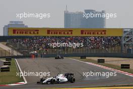 Felipe Massa (BRA) Williams FW37. 12.04.2015. Formula 1 World Championship, Rd 3, Chinese Grand Prix, Shanghai, China, Race Day.