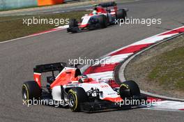 Will Stevens (GBR) Manor Marussia F1 Team. 12.04.2015. Formula 1 World Championship, Rd 3, Chinese Grand Prix, Shanghai, China, Race Day.