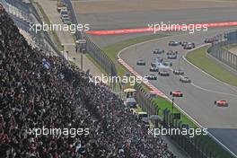 The start of the race. 12.04.2015. Formula 1 World Championship, Rd 3, Chinese Grand Prix, Shanghai, China, Race Day.