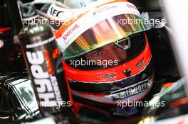 Nico Hulkenberg (GER) Sahara Force India F1 VJM08. 11.04.2015. Formula 1 World Championship, Rd 3, Chinese Grand Prix, Shanghai, China, Qualifying Day.
