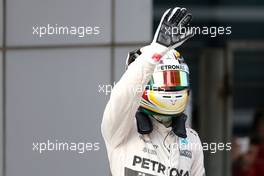 Lewis Hamilton (GBR), Mercedes AMG F1 Team  11.04.2015. Formula 1 World Championship, Rd 3, Chinese Grand Prix, Shanghai, China, Qualifying Day.