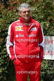 Maurizio Arrivabene (ITA), Scuderia Ferrari, team principal  11.04.2015. Formula 1 World Championship, Rd 3, Chinese Grand Prix, Shanghai, China, Qualifying Day.