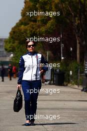 Claire Williams (GBR) Williams Deputy Team Principal. 11.04.2015. Formula 1 World Championship, Rd 3, Chinese Grand Prix, Shanghai, China, Qualifying Day.