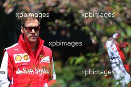 Sebastian Vettel (GER), Scuderia Ferrari  11.04.2015. Formula 1 World Championship, Rd 3, Chinese Grand Prix, Shanghai, China, Qualifying Day.