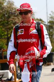 Kimi Raikkonen (FIN) Ferrari. 11.04.2015. Formula 1 World Championship, Rd 3, Chinese Grand Prix, Shanghai, China, Qualifying Day.