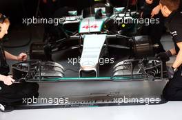 Lewis Hamilton (GBR) Mercedes AMG F1 W06 front wing. 11.04.2015. Formula 1 World Championship, Rd 3, Chinese Grand Prix, Shanghai, China, Qualifying Day.