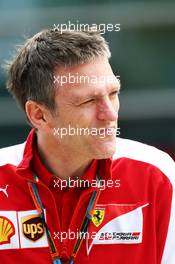 James Allison (GBR) Ferrari Chassis Technical Director. 09.04.2015. Formula 1 World Championship, Rd 3, Chinese Grand Prix, Shanghai, China, Preparation Day.