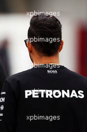 Lewis Hamilton (GBR) Mercedes AMG F1. 09.04.2015. Formula 1 World Championship, Rd 3, Chinese Grand Prix, Shanghai, China, Preparation Day.